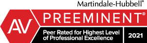 Martindale-Hubbell | Preeminent Peer Rated for Highest Level of Professional Excellence